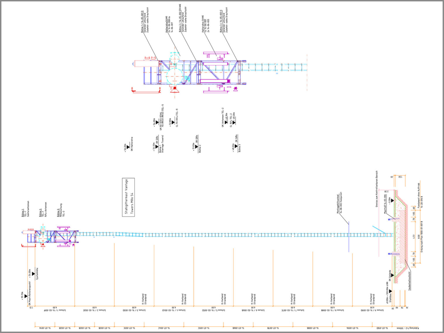 CAD Services for Telecom Design & Tower Management