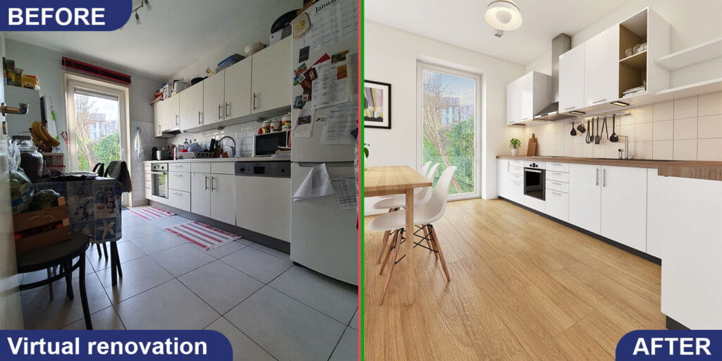 Virtual Renovation Before After 5